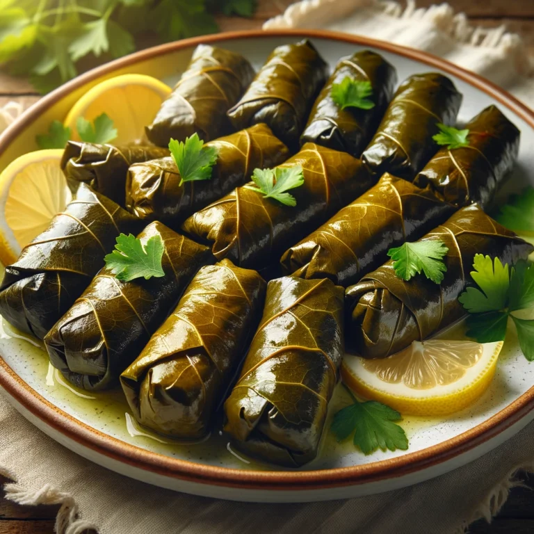 Delicias de la Cocina Mediterránea: Receta de Hojas de Parra Rellenas o Dolmas