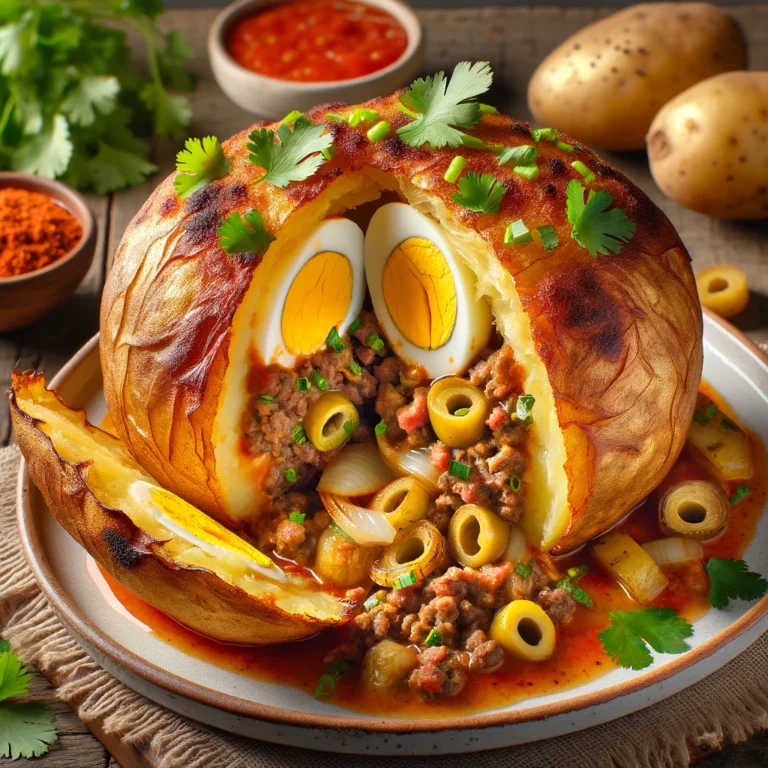 Papa Rellena al Horno: Un Delicioso Placer Culinario