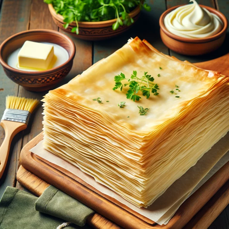 El Arte de Preparar Masa Filo en Casa: Una Receta Fácil