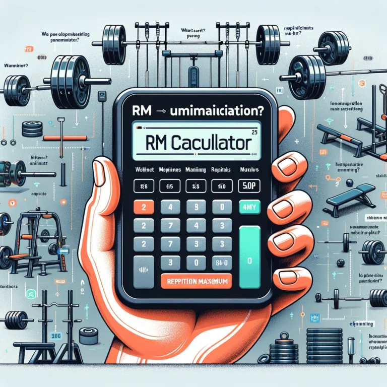 ¿Qué es Exactamente una Calculadora RM? Herramienta Clave en el Entrenamiento de Fuerza