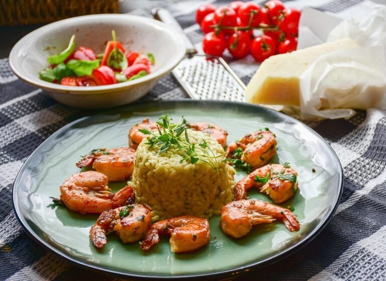 Delicioso y Nutritivo: Preparando un Exquisito Arroz con Camarones