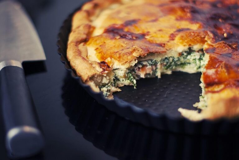 Quiche de Espinacas y Queso: Una Combinación Perfecta de Sabor y Nutrición