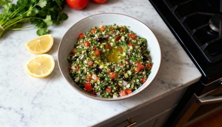 Tabulé con Alioli: La Fusión Perfecta de Sabores Mediterráneos para Disfrutar en Casa